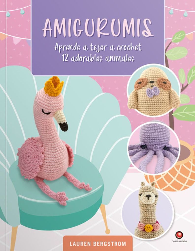Libro Amigurumis. Aprende a tejer crochet. 12 Animales-0