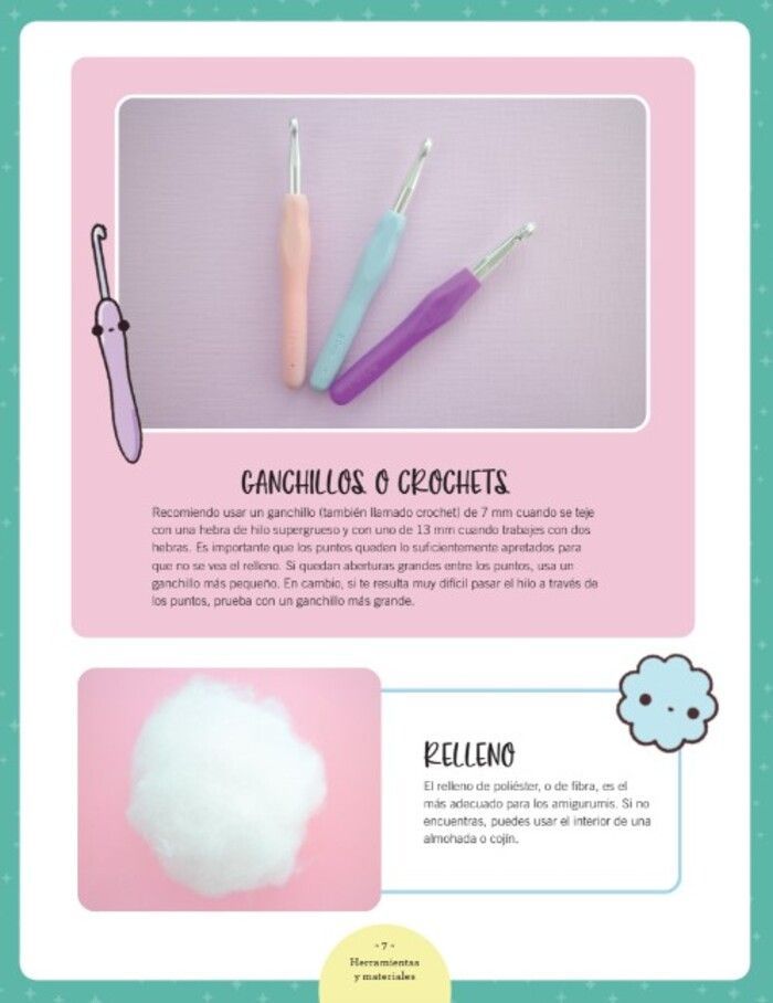 Libro Amigurumis. Aprende a tejer crochet. 12 Animales-4