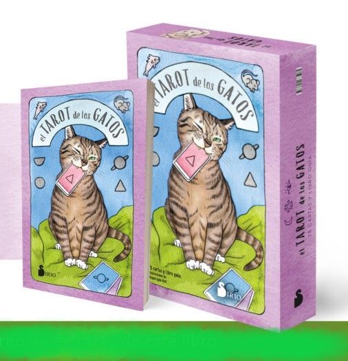 Libro EL TAROT DE LOS GATOS (libro + cartas)-1