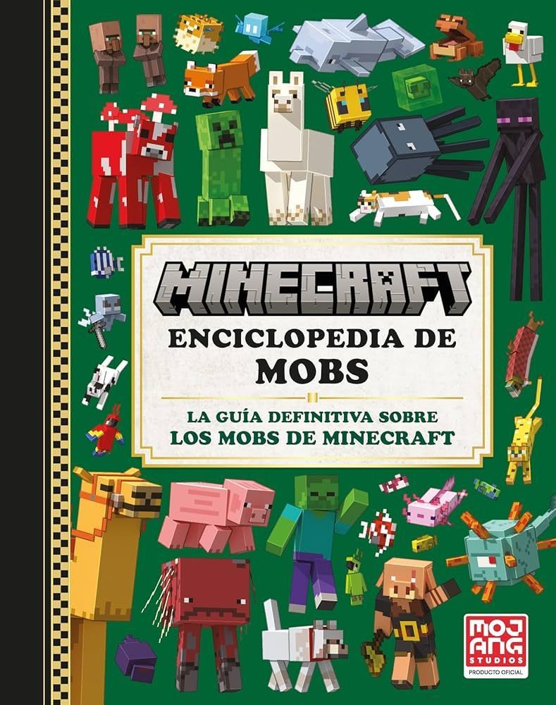 Libro Minecraft oficial: Enciclopedia de mobs-0