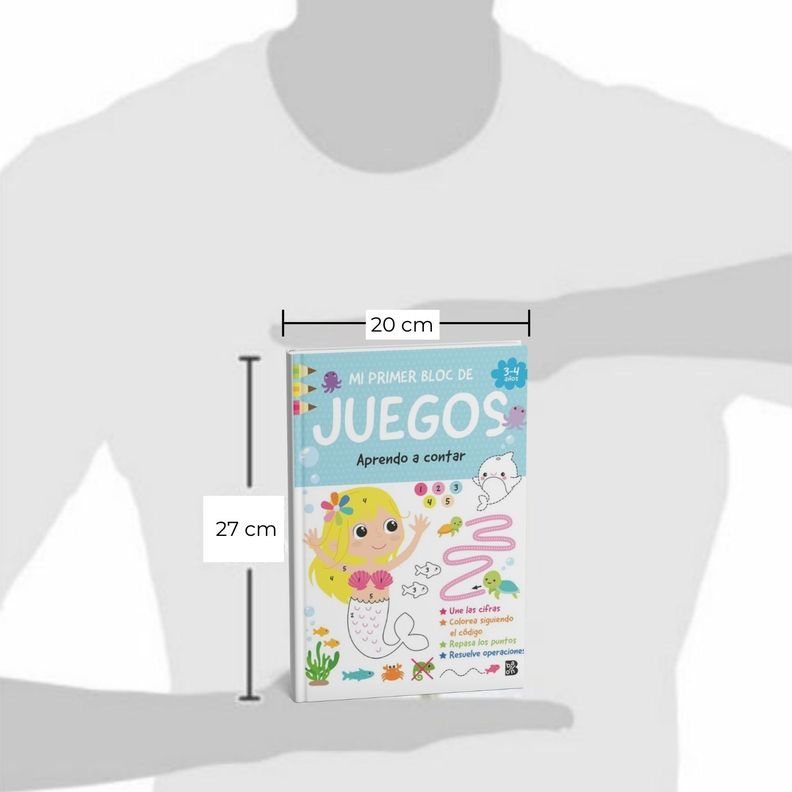 Libro MI PRIMER BLOC DE JUEGOS - APRENDO A CONTAR-1