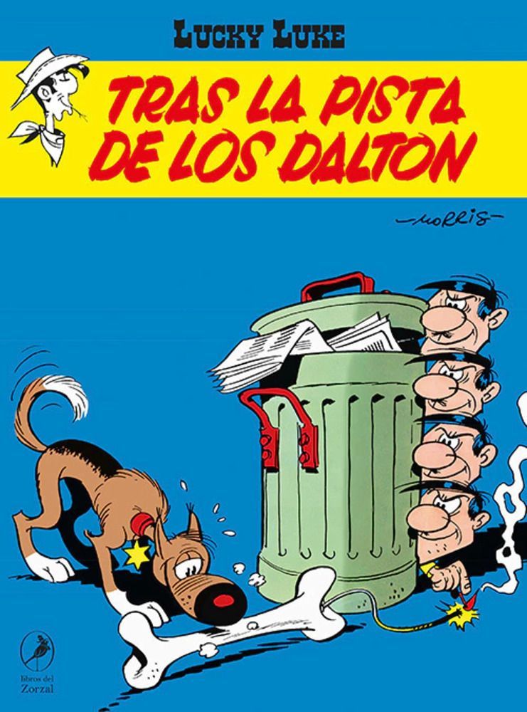 Libro Tras la pista de los Dalton. Lucky Luke 08-0