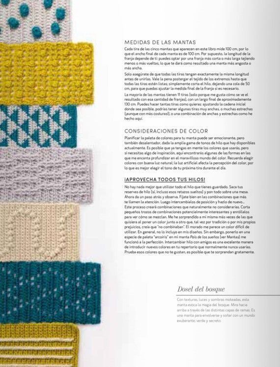 Libro Mantas modernas. 100 patrones a crochet-3