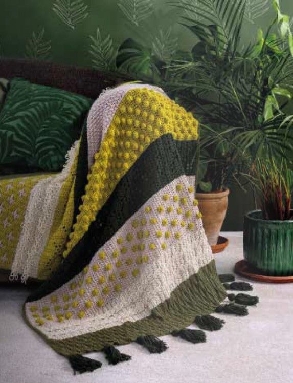 Libro Mantas modernas. 100 patrones a crochet-4