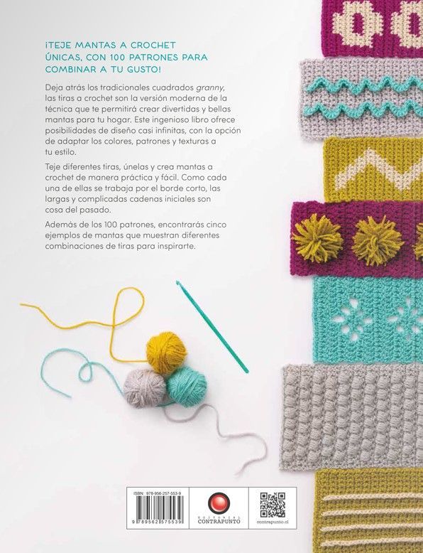 Libro Mantas modernas. 100 patrones a crochet-5