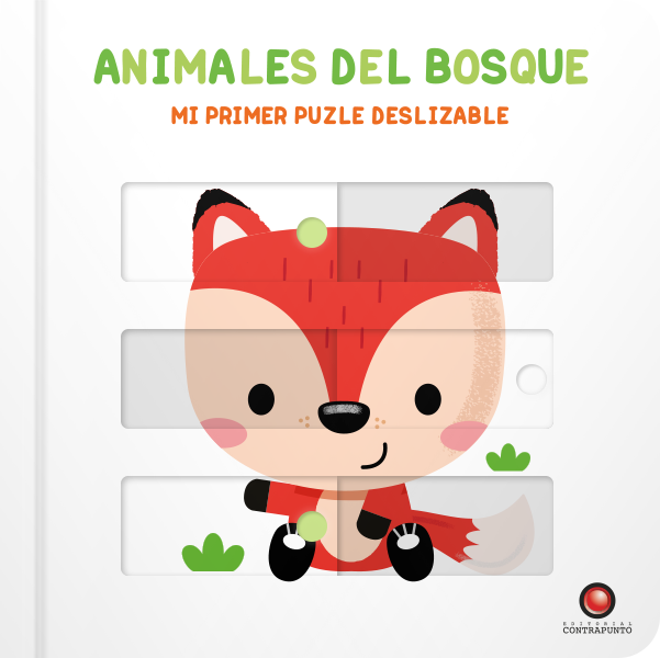 Libro Animales del Bosque. Mi primer puzle deslizable-0