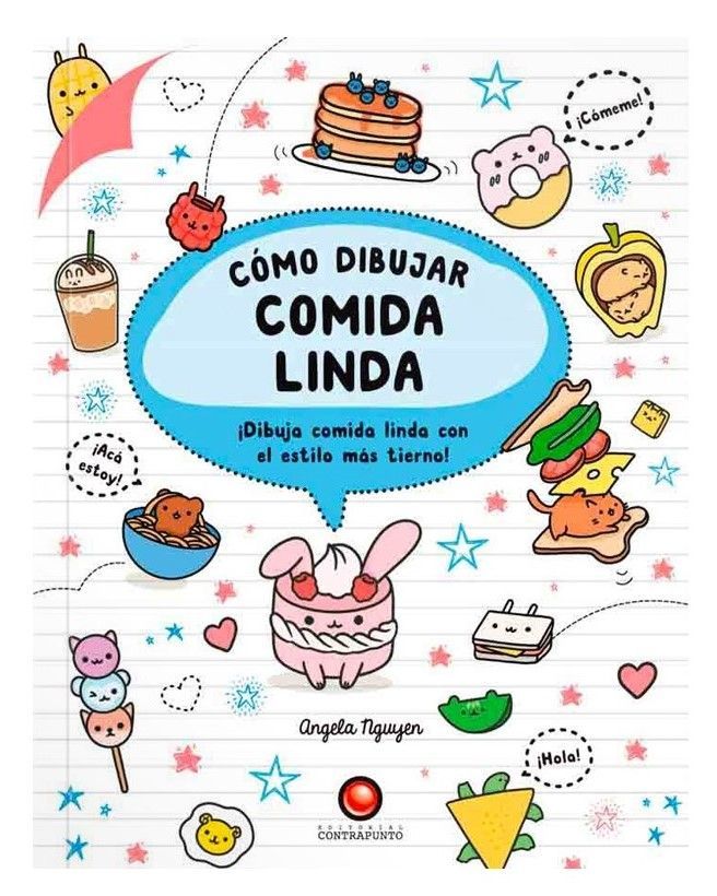 Libro Como Dibujar Comida Linda-0