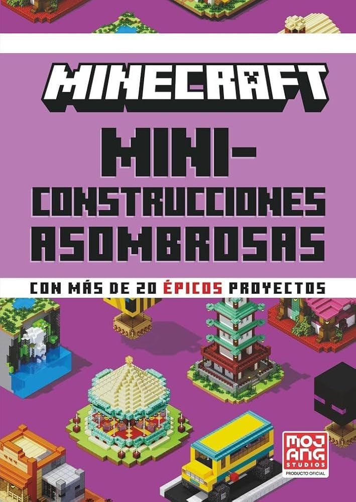 Libro Minecraft Oficial: Miniconstrucciones asombrosas-0