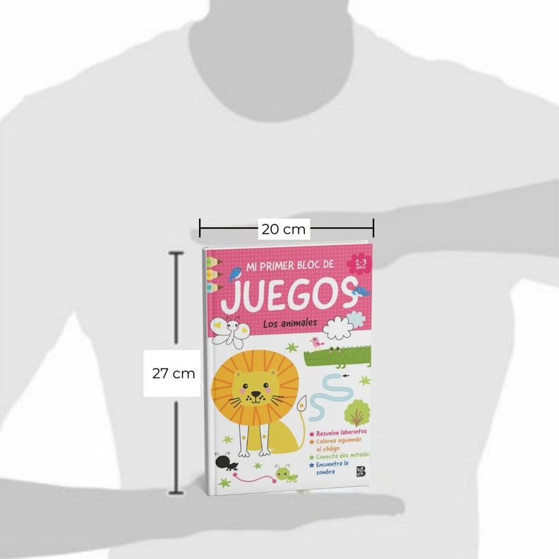 Libro MI PRIMER BLOC DE JUEGOS - LOS ANIMALES-1