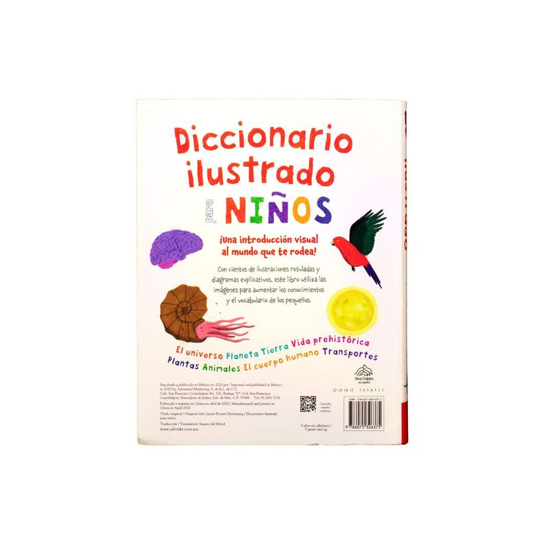 Libro Diccionario ilustrado para niños-3