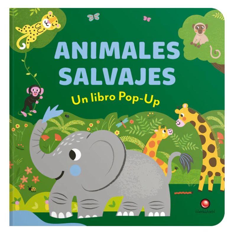 Un libro Pop-Up - ANIMALES SALVAJES-0