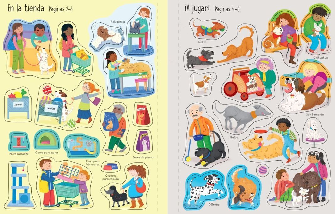 mi primer libro de pegatinas - MASCOTAS-2