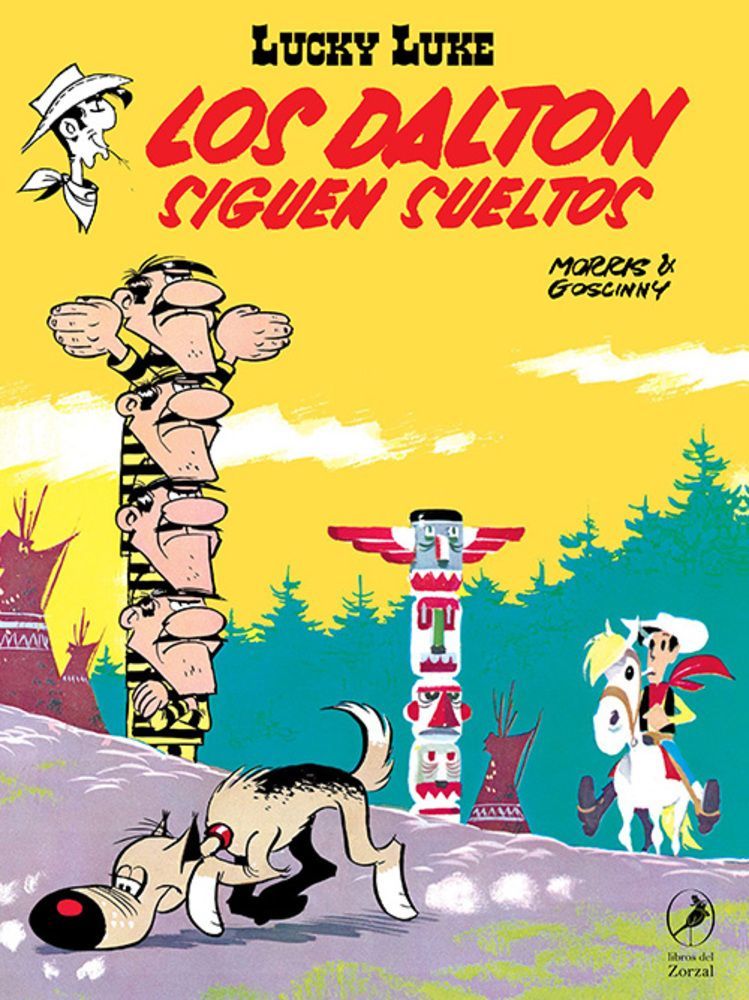 Los Dalton siguen Sueltos. Lucky Luke 14