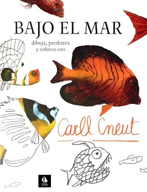 Bajo el mar. Dibuja, garabatea y colorea