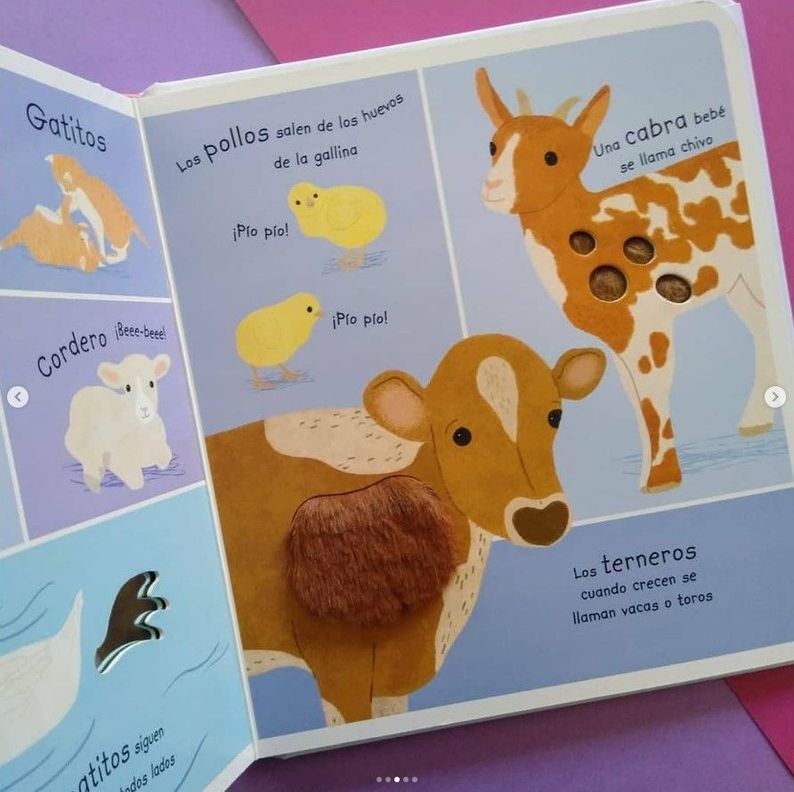 Libro Encuentra, Siente Y Aprende -  Animales De La Granja-1