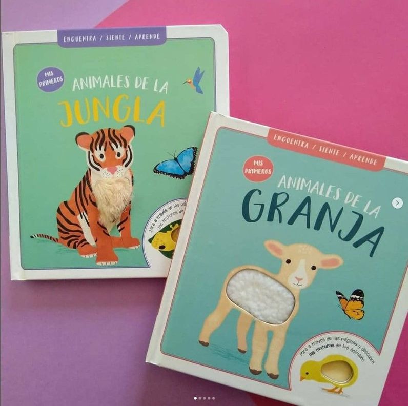 Libro Encuentra, Siente Y Aprende -  Animales De La Granja-3