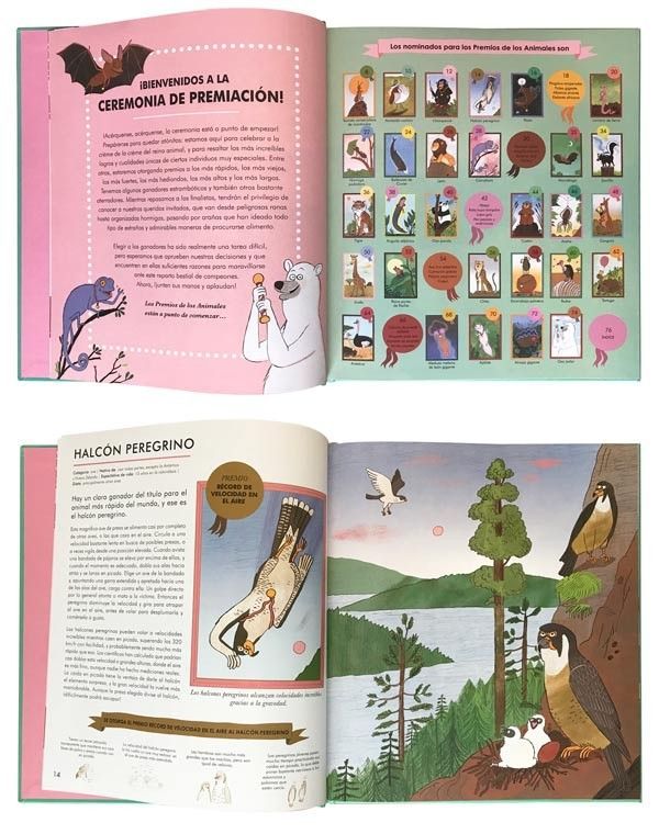 Libro Los Animales Premiados Son-1