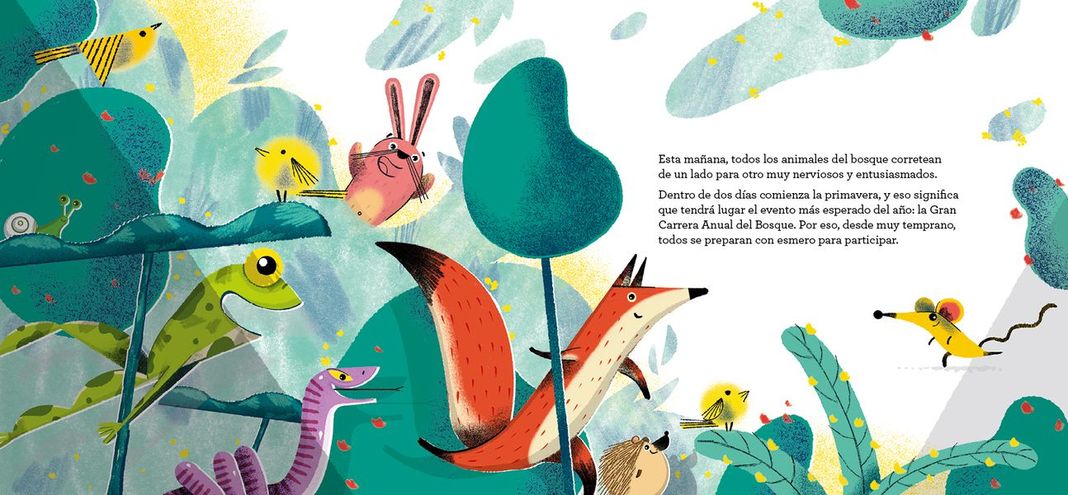 Libro La gran carrera de los animales-1