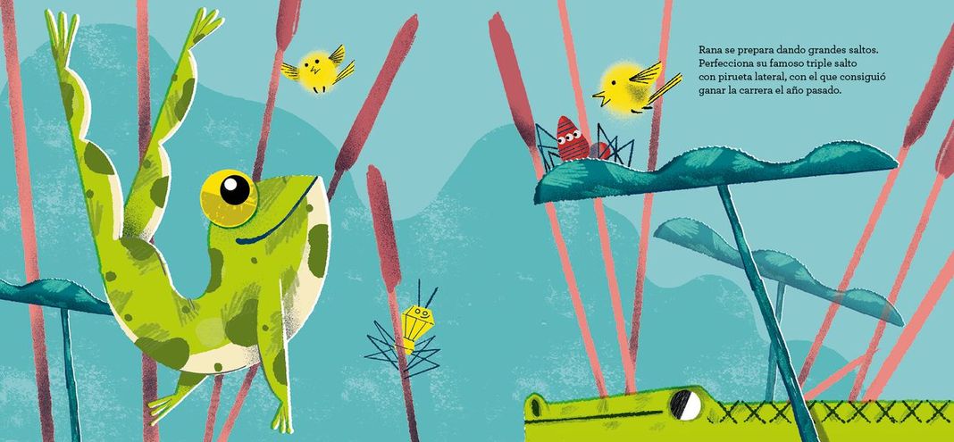 Libro La gran carrera de los animales-3