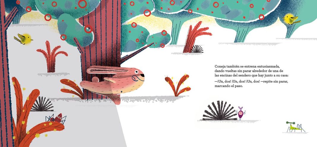 Libro La gran carrera de los animales-5