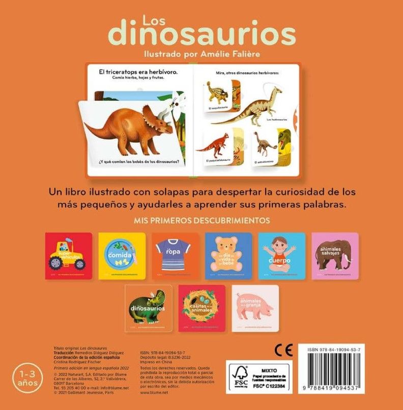 Libro Primeros descubrimientos – Los dinosaurios-4