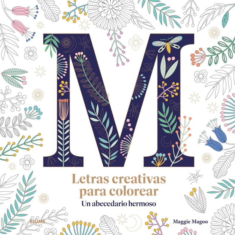 Libro LETRAS CREATIVAS PARA COLOREAR. Un abecedaro hermoso-0