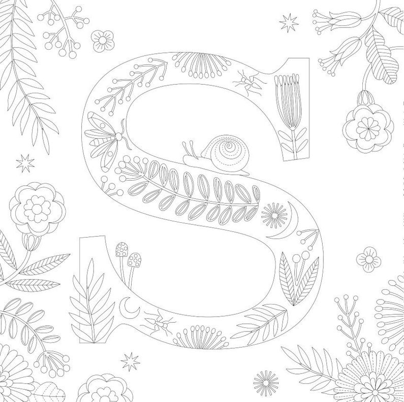 Libro LETRAS CREATIVAS PARA COLOREAR. Un abecedaro hermoso-2