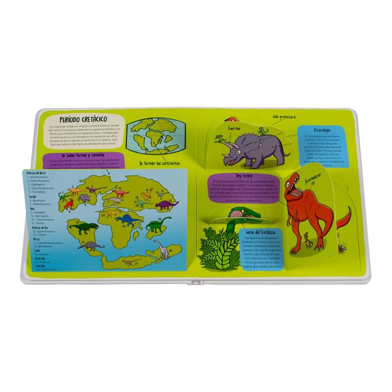 Libro pequeños exploradores - Dinosaurios-1