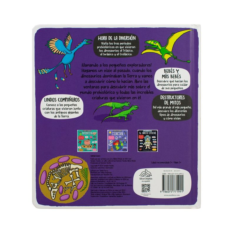 Libro pequeños exploradores - Dinosaurios-3
