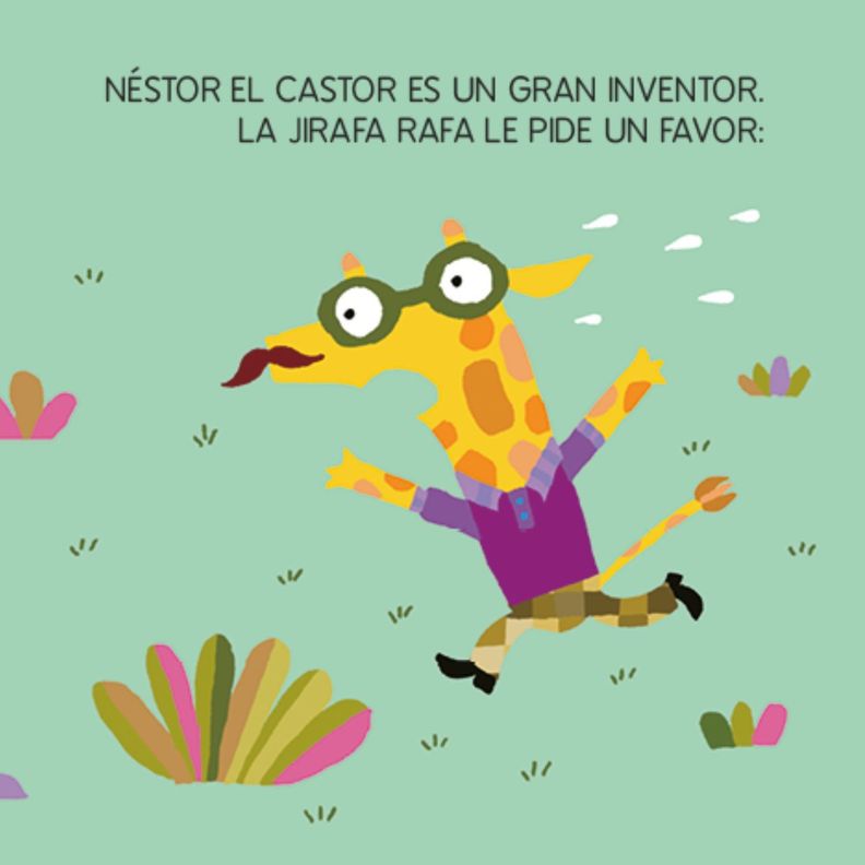 Libro LEE Y CANTA CON CARACOLINO - NESTOR EL CASTOR-2