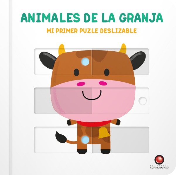 Libro Animales de la Granja. Mi primer puzle deslizable-0
