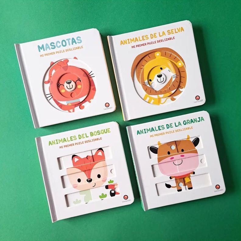 Libro Animales de la Granja. Mi primer puzle deslizable-2