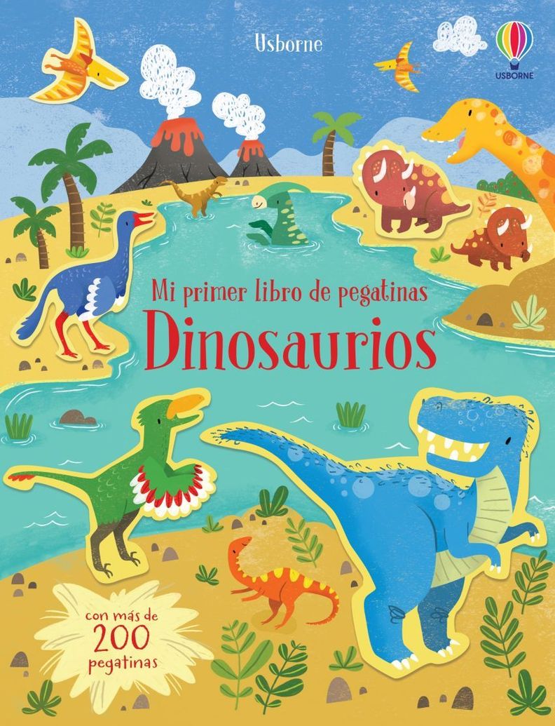mi primer libro de pegatinas - DINOSAURIOS-0