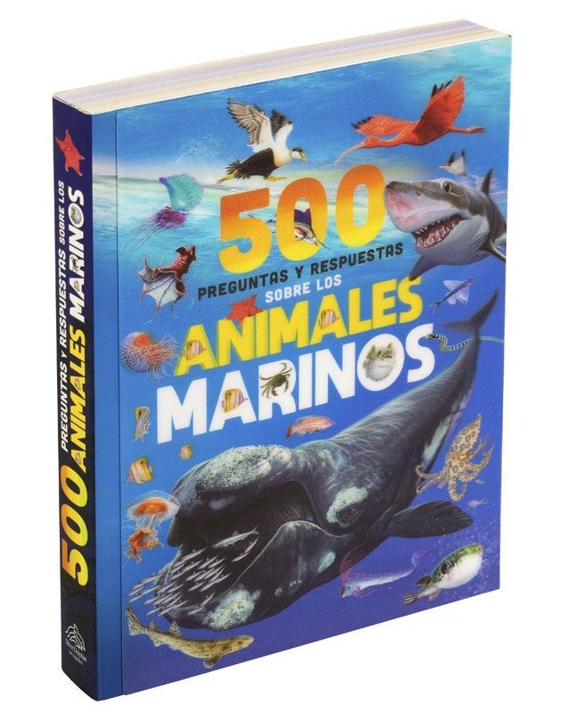 Libro 500 preguntas y respuestas - SOBRE LOS ANIMALES MARINOS-0