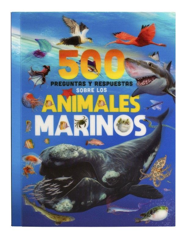 Libro 500 preguntas y respuestas - SOBRE LOS ANIMALES MARINOS-2