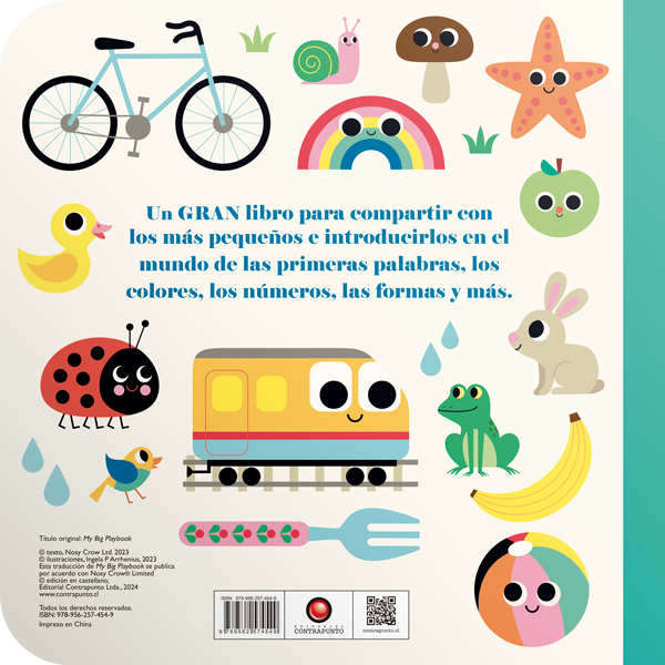 Mi primer gran libro .Prim. palabras, colores, núm, formas.-1