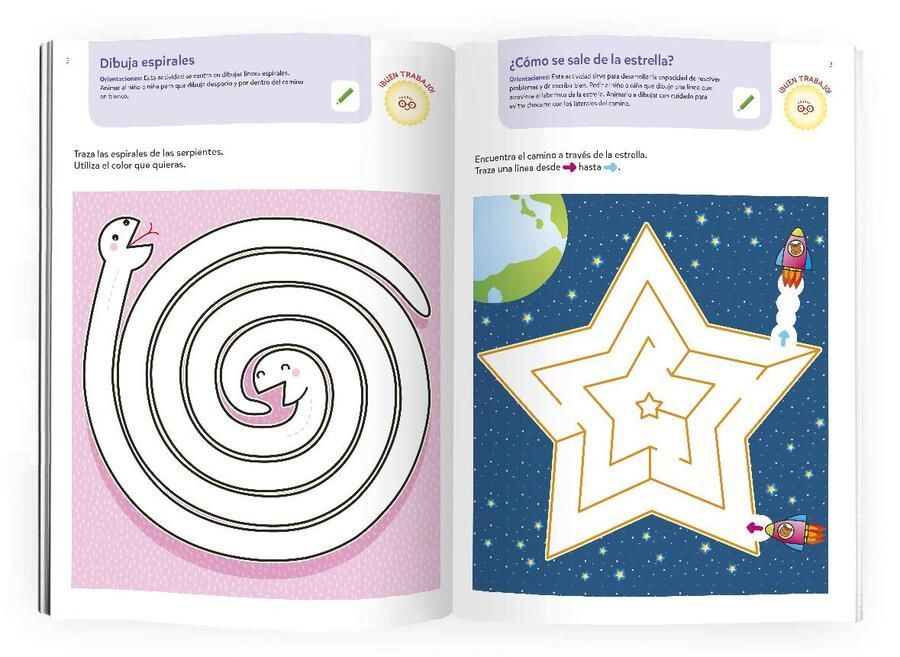 Libro Play Smart - 5 Años. Cuad 1. Entrnamiento Psicomotor-1