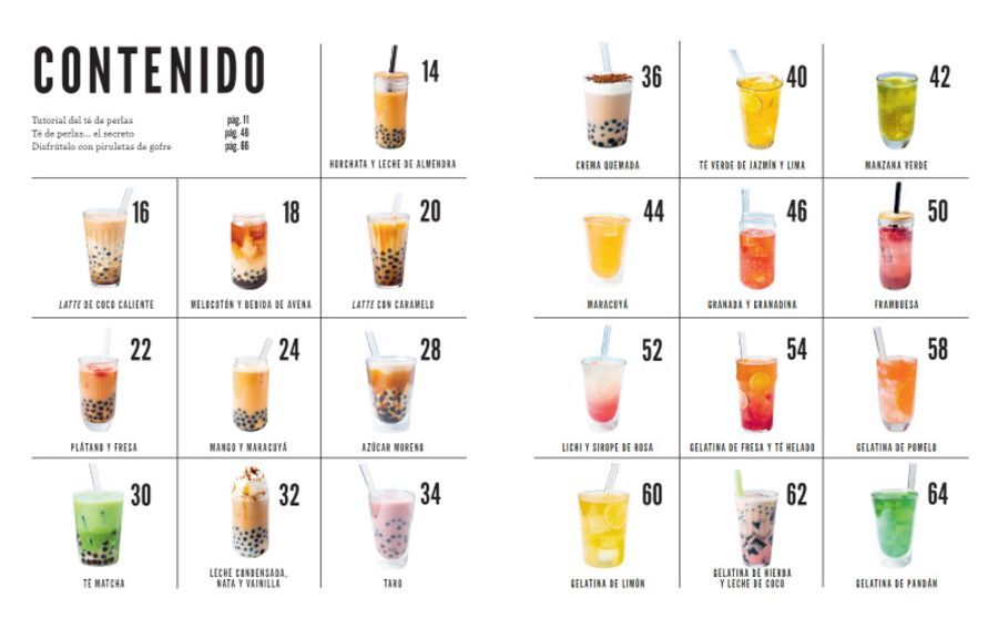 Libro Bubble Tea (té de perlas). Cocinar y comer-1