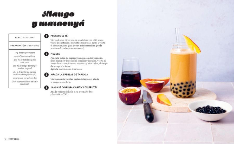 Libro Bubble Tea (té de perlas). Cocinar y comer-2