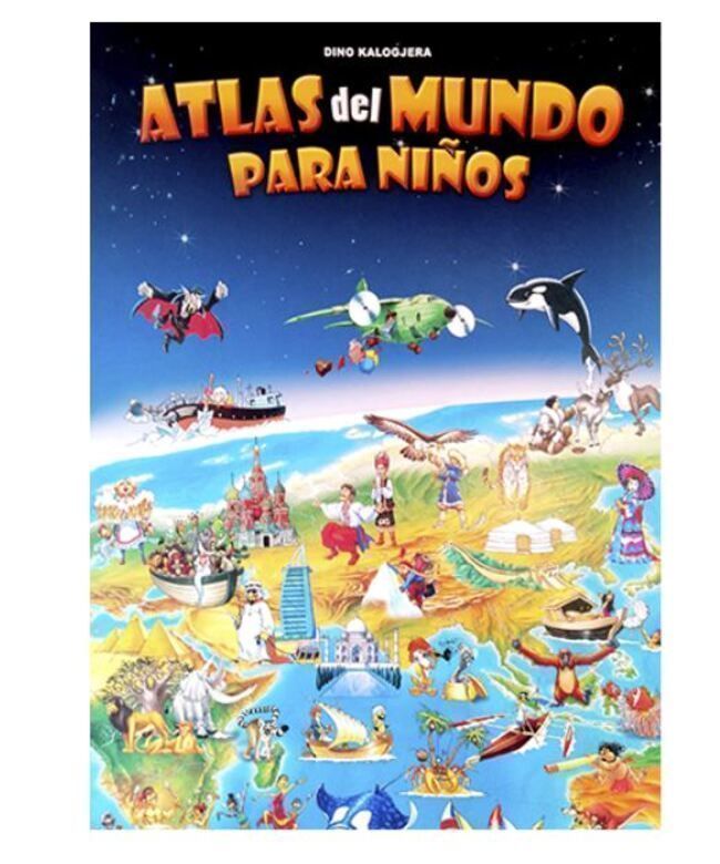 Libro ATLAS DEL MUNDO PARA NIÑOS