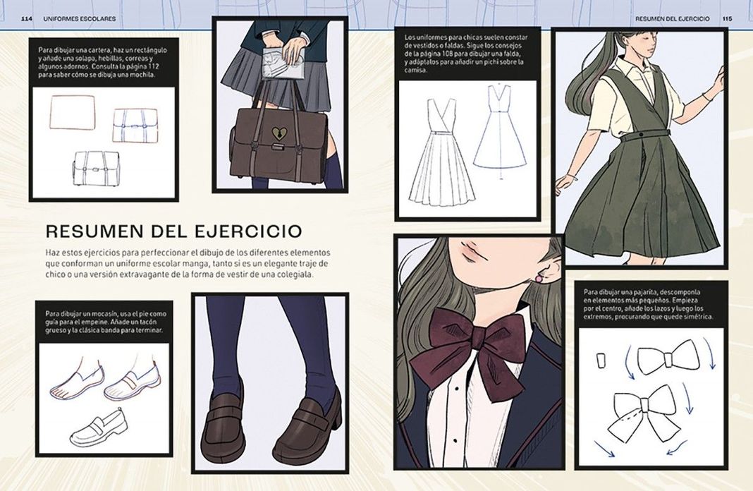 Libro Secretos para dibujar moda manga-3