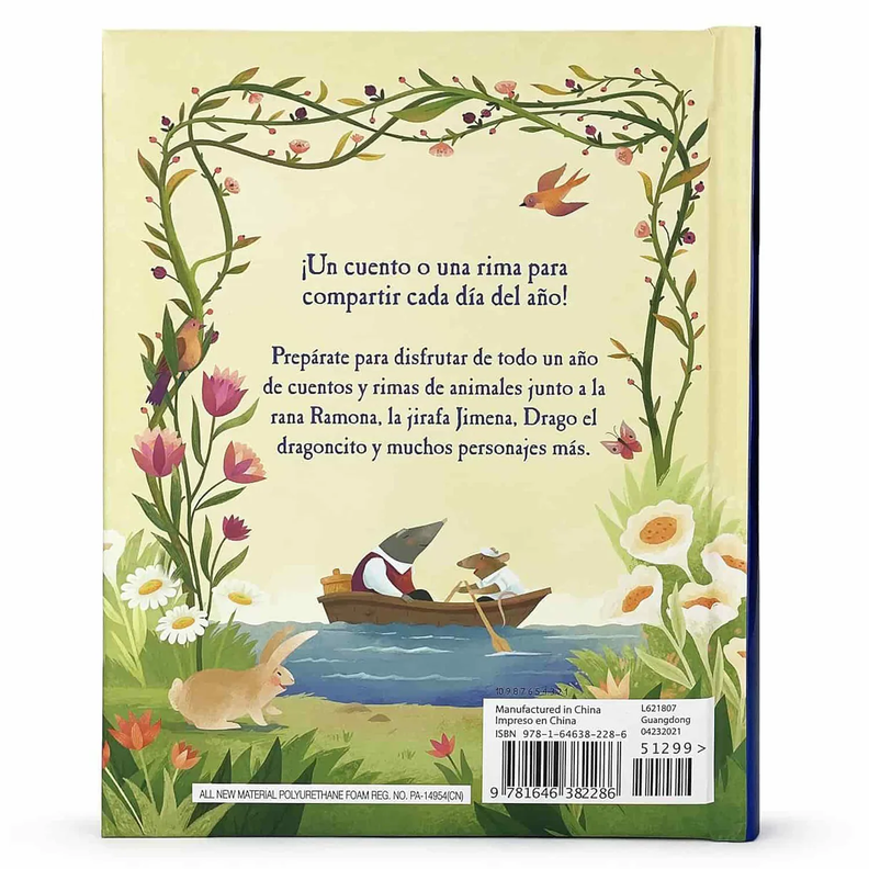 Libro 365 cuentos y rimas de animales-4