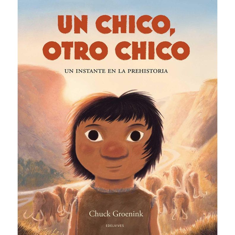 Un chico, otro chico. Un instante en la prehistoria