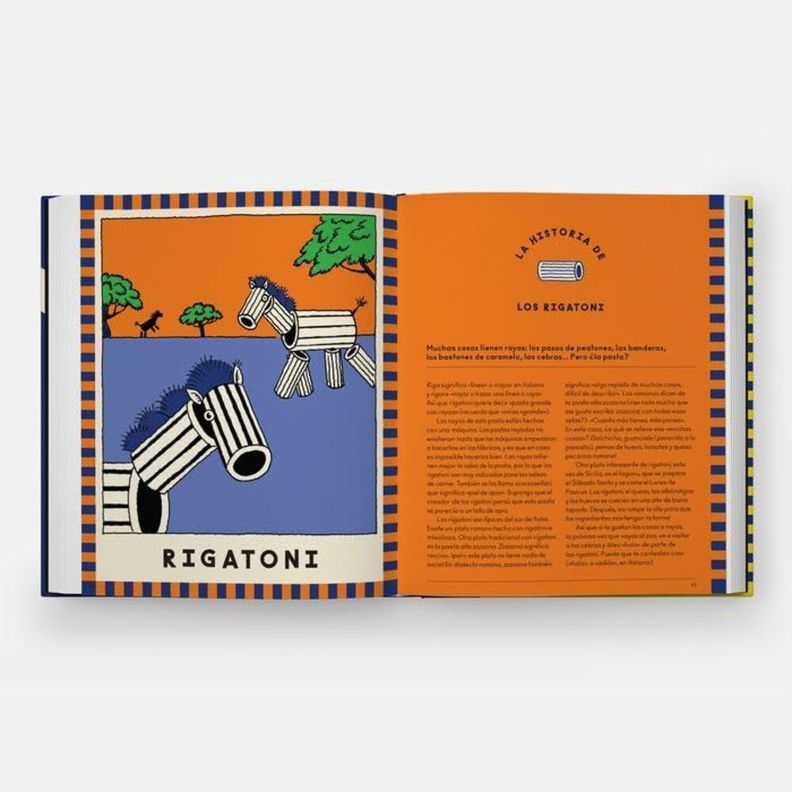 Libro La historia de la pasta ¡Y cómo cocinarla!-2