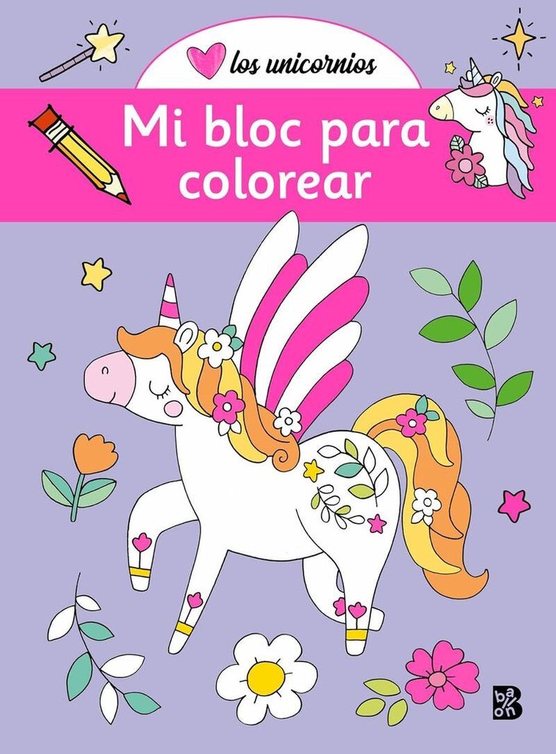 Libro Unicornios. Mi bloc para colorear-0