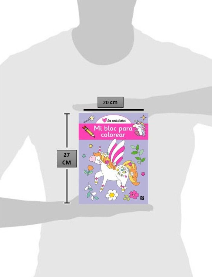 Libro Unicornios. Mi bloc para colorear-1
