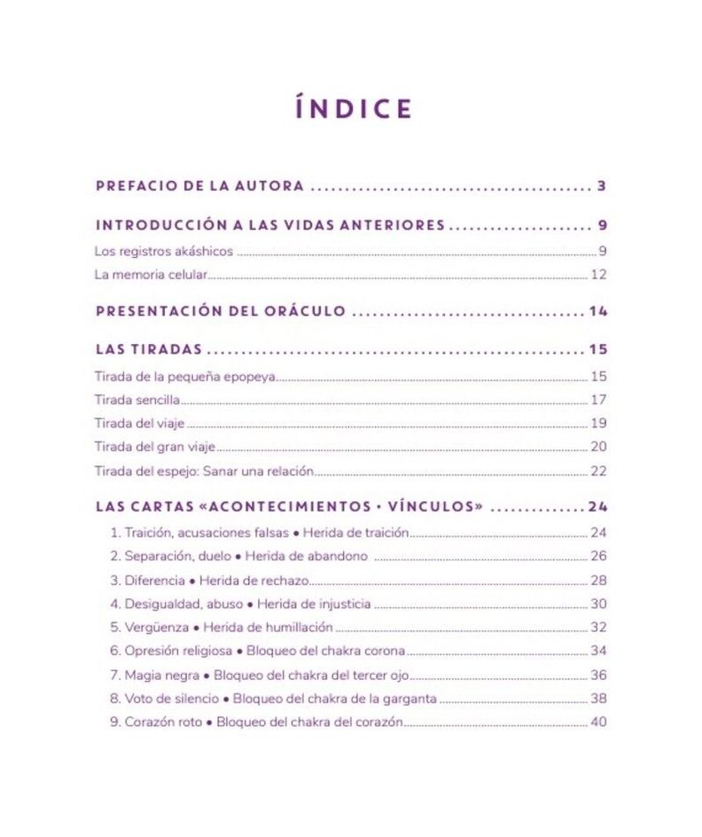 Libro ORACULO DE LAS VIDAS ANTERIORES (libro + cartas)-1
