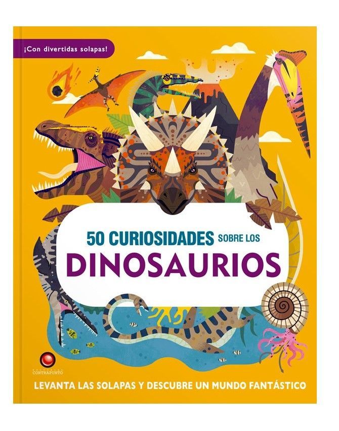 Libro 50 Curiosidades Sobre Los Dinosaurios-0