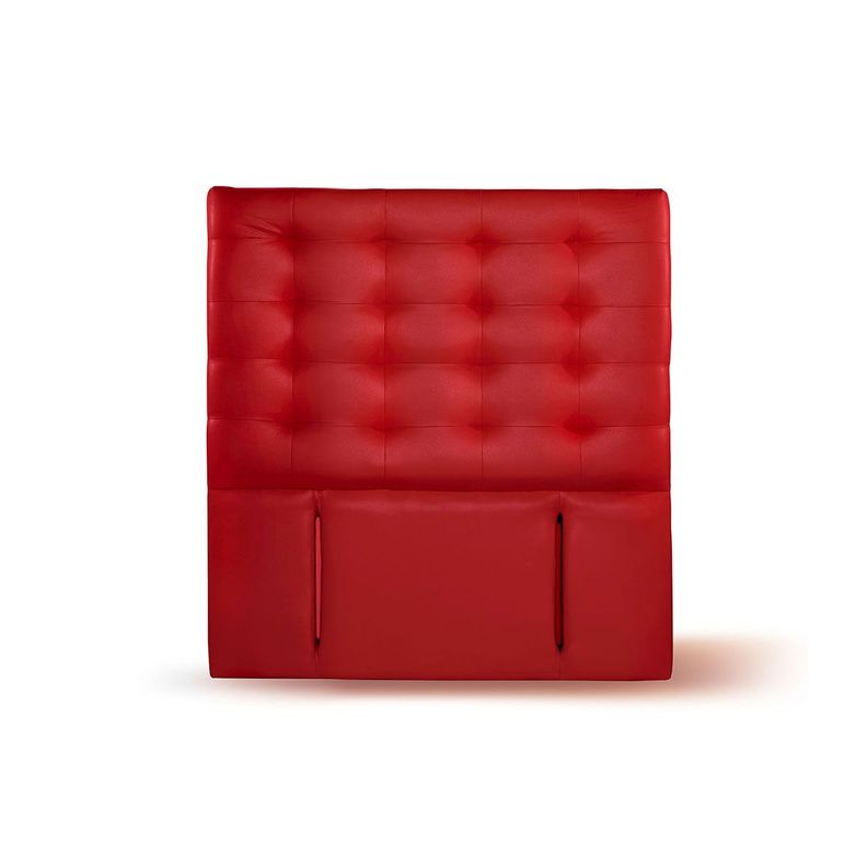 RESPALDO NAPOLES PU ROJO 1 1/2 PZA