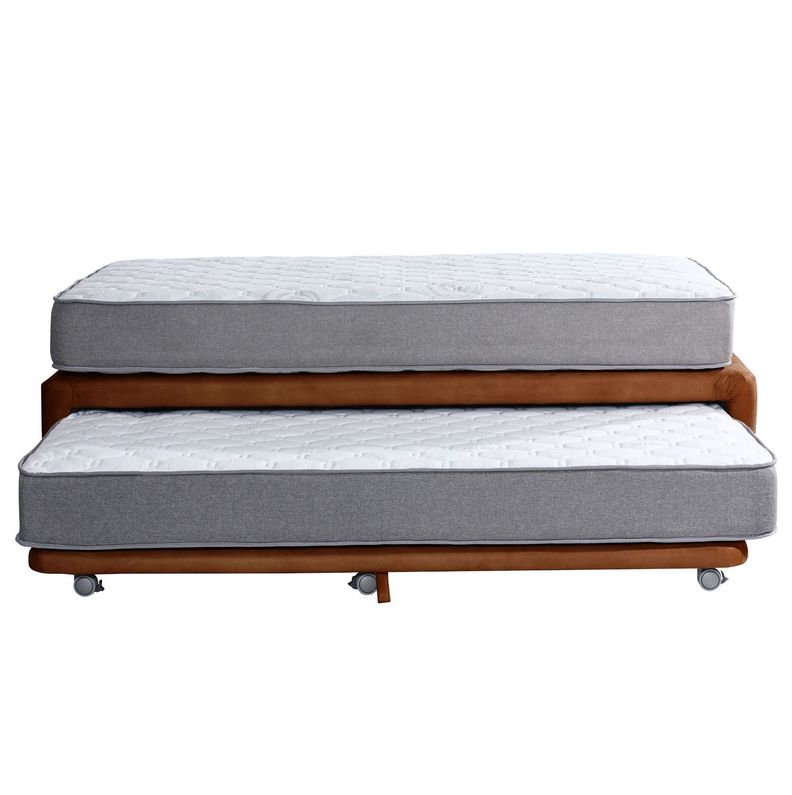 CAMA NIDO ZEN BEST CUERO TABACO 1 1/2 PZA-0